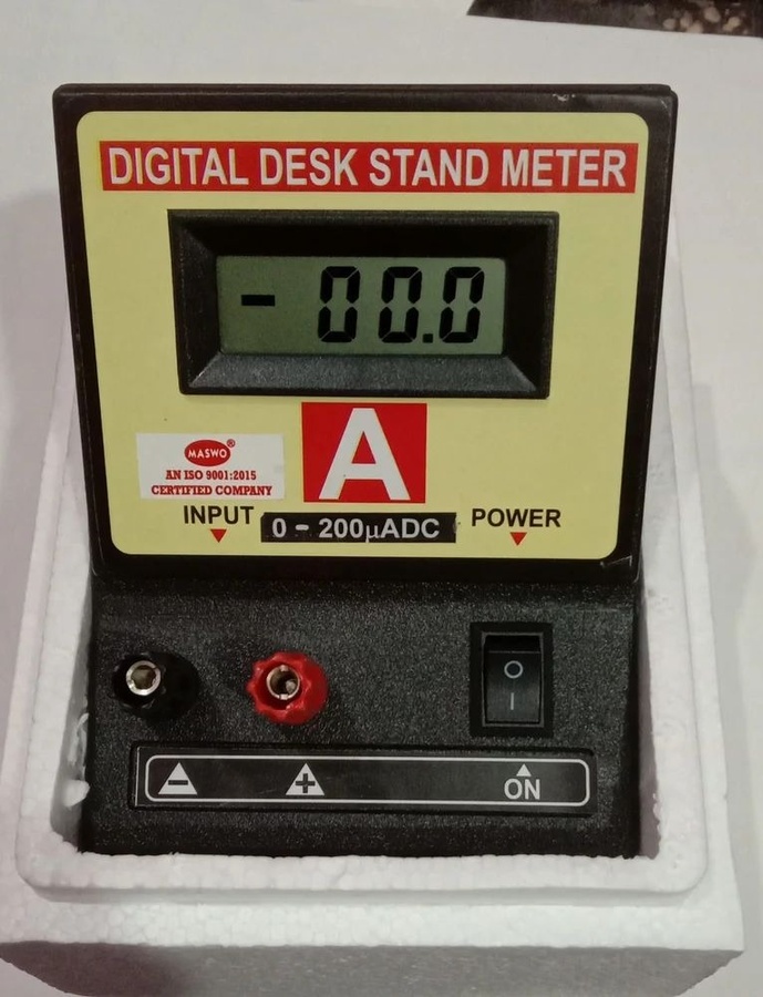 DC Microammeter (0–2000 µA)