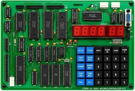 8051 Trainer Kit (LCD, Keyboard & Power Supply)